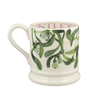 Emma Bridgewater Mistletoe Half Pint Mug